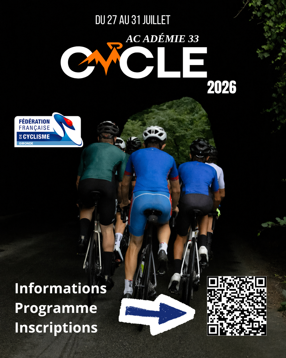 Une nouvelle aventure avec la "Cycle Académie 33"